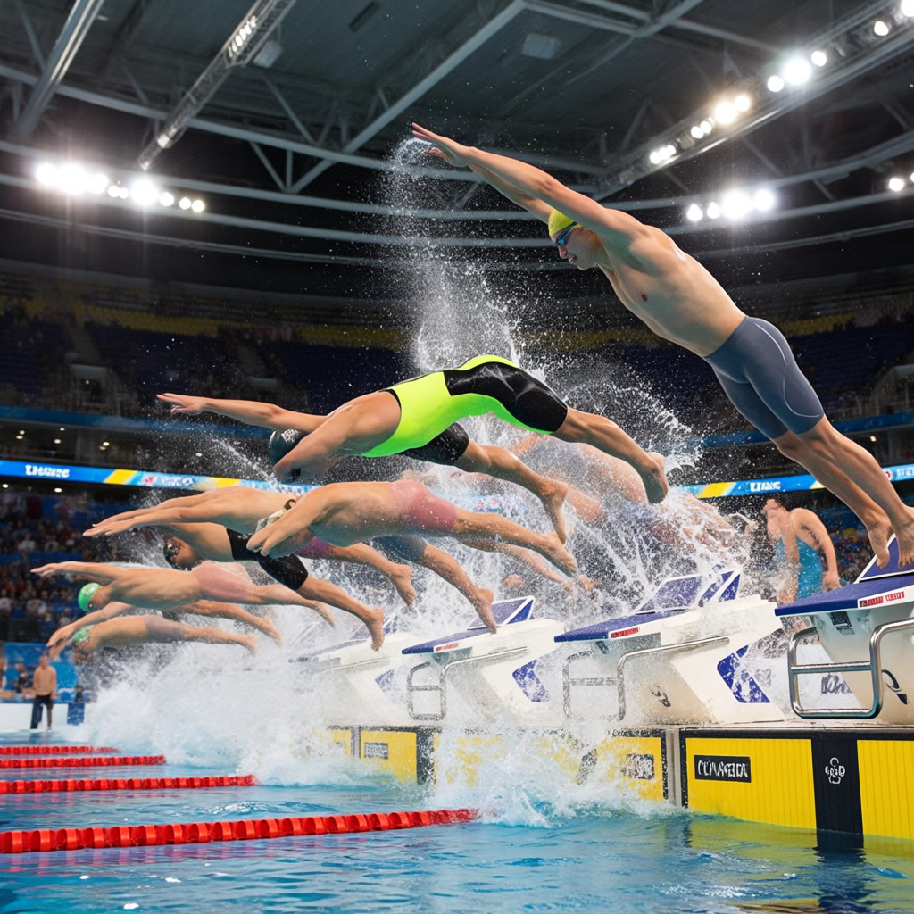 巴西选手在游泳比赛中取得胜利的简单介绍